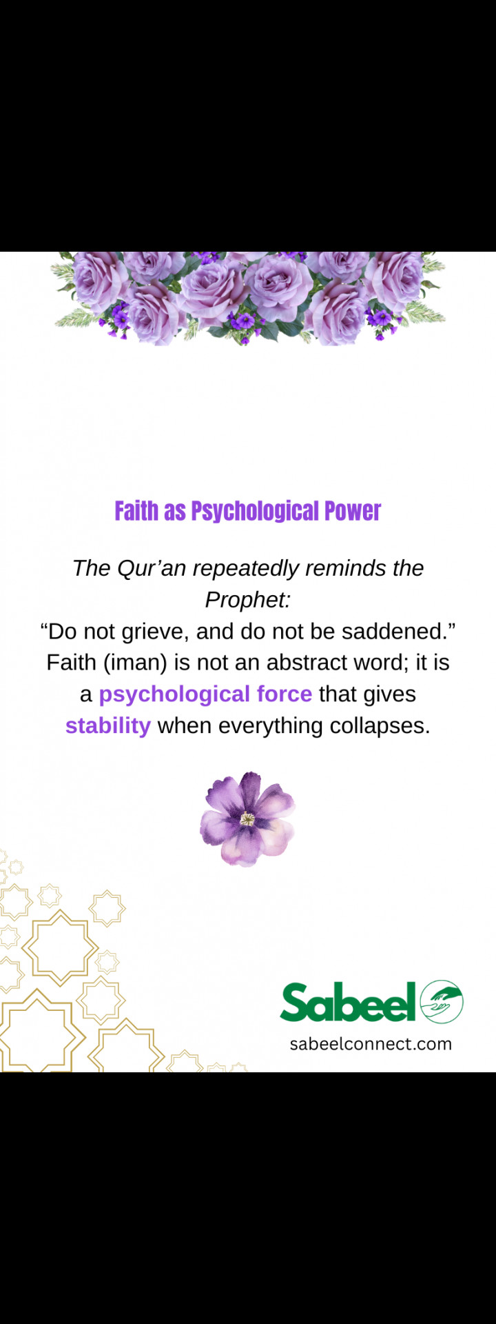 Faith as Psychological Power